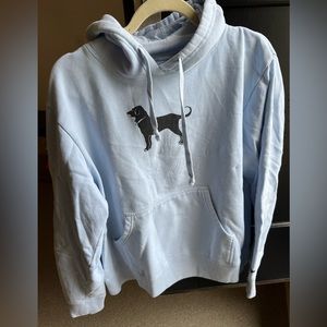 Black dog hoodie